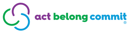 Act Belong Commit landscape logo